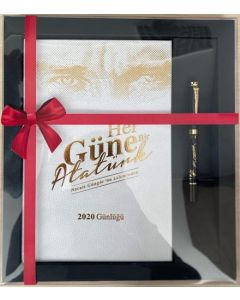 Her Güne Bir Atatürk - 2020 Günlüğü (Kalemli Set)