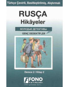 Rusça Hikayeler - Genel Dedektifler - Derece 2 (Cep Boy)