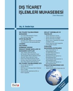 Dış Ticaret İşlemleri Muhasebesi