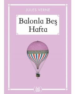 Balonla Beş Hafta - (Gökkuşağı Cep Kitap)
