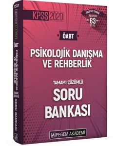 2020 KPSS ÖABT Psikolojik Danışma ve Rehberlik Tamamı Çözümlü Soru Bankası