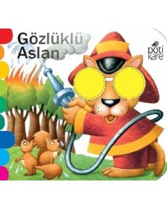 Gözlüklü Aslan - Delikli Kitaplar Serisi