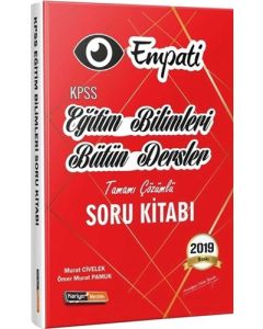 2019 Empati KPSS Eğitim Bilimleri Bütün Dersler Tamamı Çözümlü Soru Kitabı