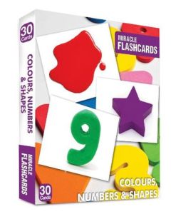 Miracle Flashcards - Colours, Numbers &Shapes