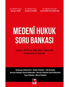 Medeni Hukuk Soru Bankası