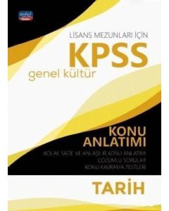 KPSS Lisans Tarih Genel Kültür Konu Anlatımı 2020