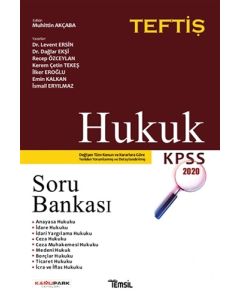 KPSS Hukuk Teftiş Soru Bankası 2020