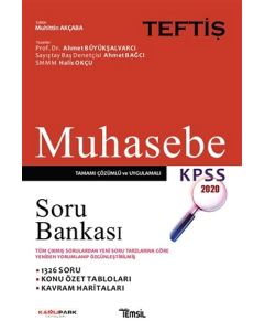 KPSS Muhasebe Teftiş Soru Bankası 2020