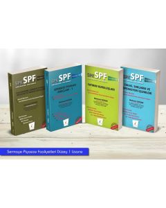 SPK - SPF Sermaye Piyasası Faaliyetleri Düzey 1 Lisansı (4 Kitap)