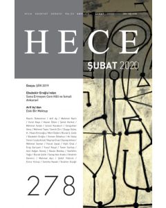 Hece Aylık Edebiyat Dergisi Sayı: 278