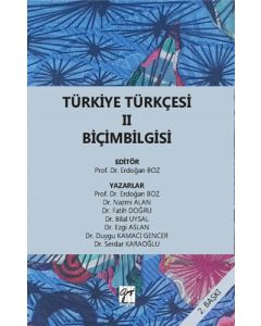 Türkiye Türkçesi II - Biçimbilgisi