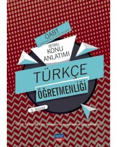 ÖABT Türkçe Öğretmenliği - Detaylı Konu Anlatımı
