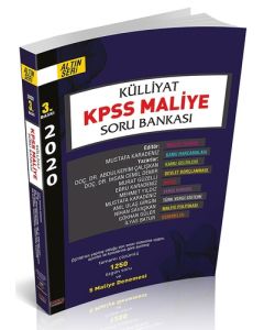 Külliyat KPSS Maliye Soru Bankası 2020