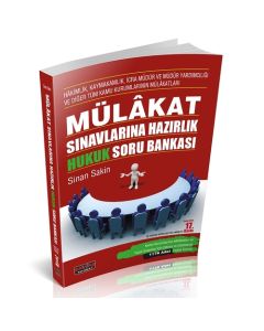 Mülakat Sınavlarına Hazırlık - Hukuk Soru Bankası 2020