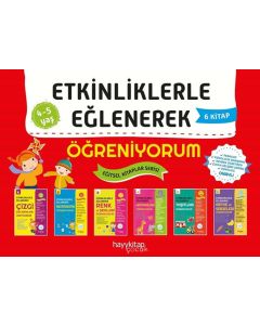Etkinliklerle Eğlenerek Öğreniyorum - 6 Kitap Takım