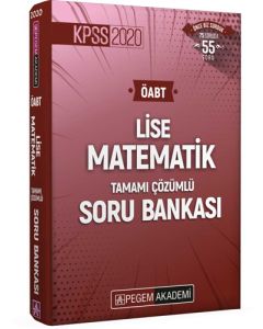 2020 KPSS ÖABT Lise Matematik Tamamı Çözümlü Soru Bankası