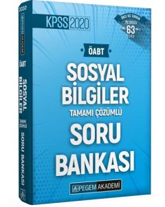 2020 KPSS ÖABT Sosyal Bilgiler Tamamı Çözümlü Soru Bankası