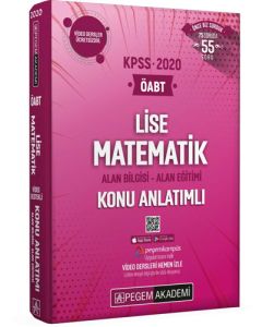 2020 KPSS ÖABT Lise Matematik Video Destekli Konu Anlatımlı