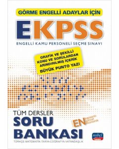 Görme Engelliler İçin EKPSS Soru Bankası