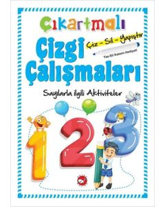 Çıkartmalı Çizgi Çalışmaları - Sayılarla İlgili Aktiviteler