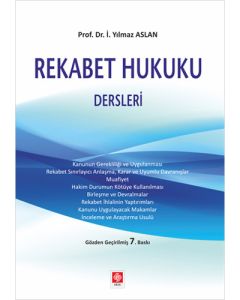 Rekabet Hukuku Dersleri