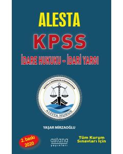 Alesta KPSS İdare Hukuku - İdari Yargı