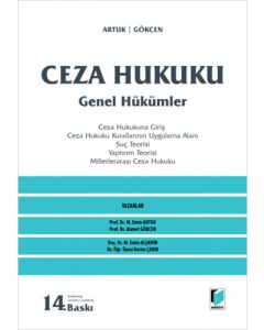 Ceza Hukuku Genel Hükümler (Ciltli)