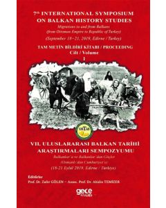 Balkan Tarihi Araştırmaları Cilt: 1