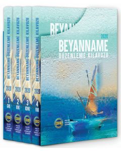 Beyanname Düzenleme Kılavuzu 2020 - 4 Ciltlik Set (Ciltli)