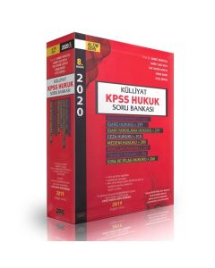 2020 Külliyat KPSS Hukuk Soru Bankası 