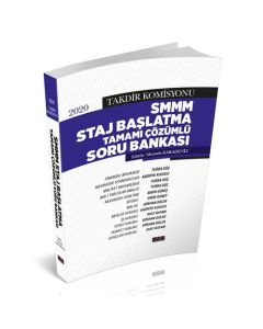 SMMM Staj Başlatma Tamamı Çözümlü Soru Bankası 2020