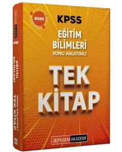2020 KPSS Eğitim Bilimleri Konu Anlatımlı Tek Kitap