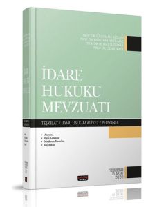 İdare Hukuku Mevzuatı 2020