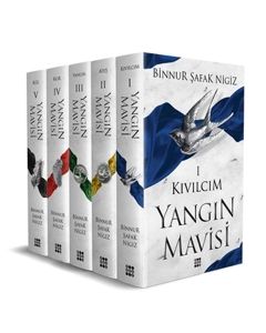 Yangın Mavisi Set - (5 Kitap Takım)