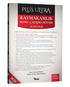 Plus Ultra Kaymakamlık Konu Çalışma Kitabı