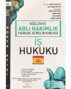 2020 Külliyat Adli Hakimlik Hukuk Soru Bankası - İş Hukuku 