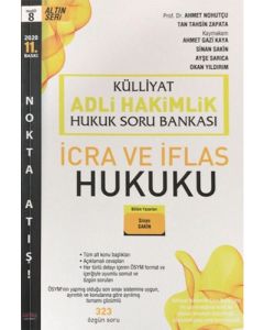 2020 Külliyat Adli Hakimlik Hukuk Soru Bankası - İcra ve İflas Hukuku