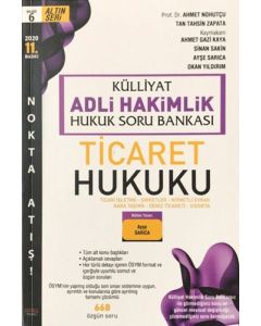 2020 Külliyat Adli Hakimlik Hukuk Soru Bankası  - Ticaret Hukuku