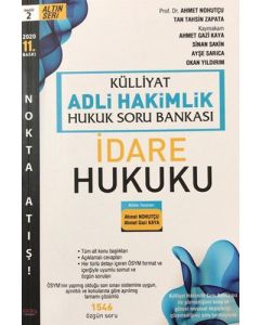 2020 Külliyat Adli Hakimlik Hukuk Soru Bankası - İdare Hukuku 