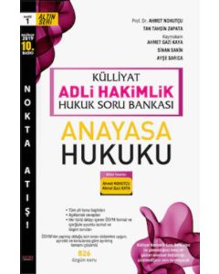Külliyat Adli Hakimlik Hukuk Soru Bankası - Anayasa Hukuku
