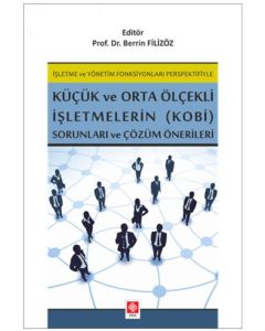 Küçük ve Orta Ölçekli İşletmelerin (KOBİ) Sorunları ve Çözüm Önerileri
