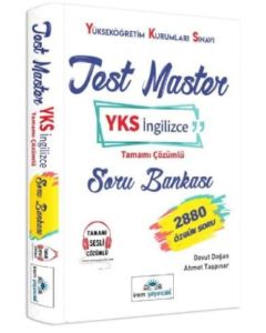 Test Master YKS İngilizce Tamamı Çözümlü Soru Bankası