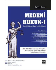 Reform Serisi Medeni Hukuk - 1