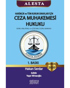ALESTA - Hakimlik ve Tüm Kurum Sınavları İçin Ceza Muhakemesi Hukuku