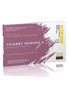 Ticaret Hukuku 2 - Şirketler Hukuku