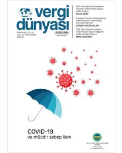 Vergi Dünyası Dergisi Sayı:464 Nisan 2020