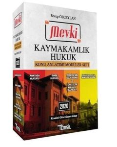 Mevki - Kaymakamlık Hukuk Konu Anlatımı Modüler Seti 2020