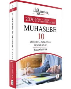 Muhasebe 10 Deneme Çözümlü ve Açıklamalı Deneme Sınavı