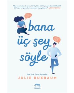 Bana Üç Şey Söyle (Ciltli)