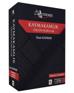 Themis Kaymakamlık Özgün Sorular